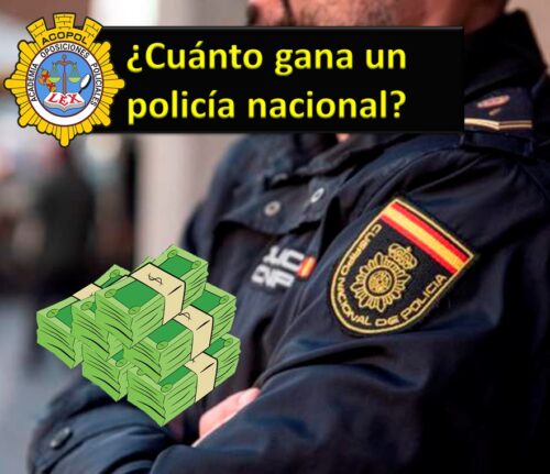 Nomina sueldo policía CNP